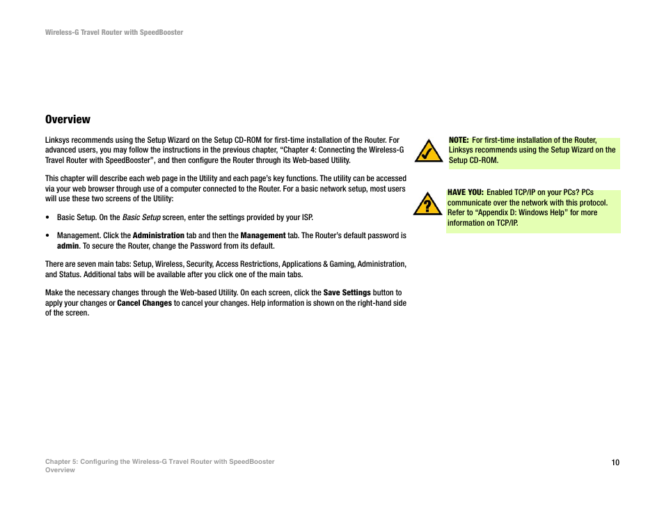 Linksys WTR54GS User Manual | Page 16 / 86