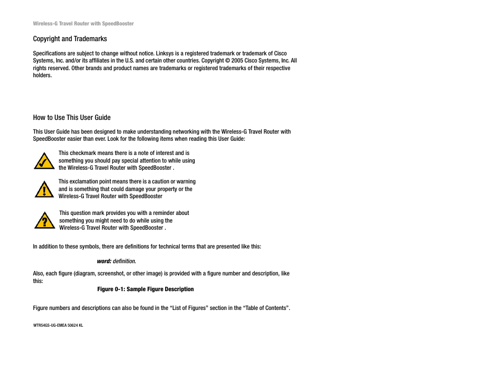 Copyright and trademarks | Linksys WTR54GS User Manual | Page 2 / 86