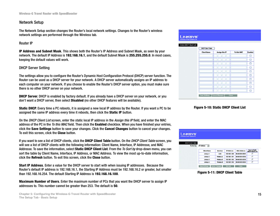 Linksys WTR54GS User Manual | Page 21 / 86