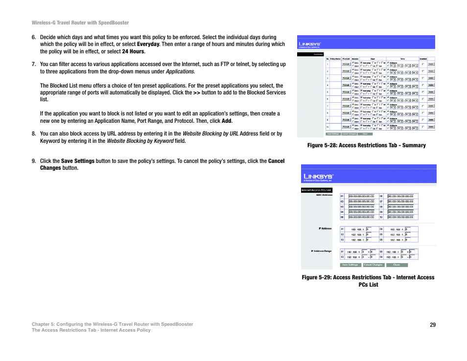 Linksys WTR54GS User Manual | Page 35 / 86