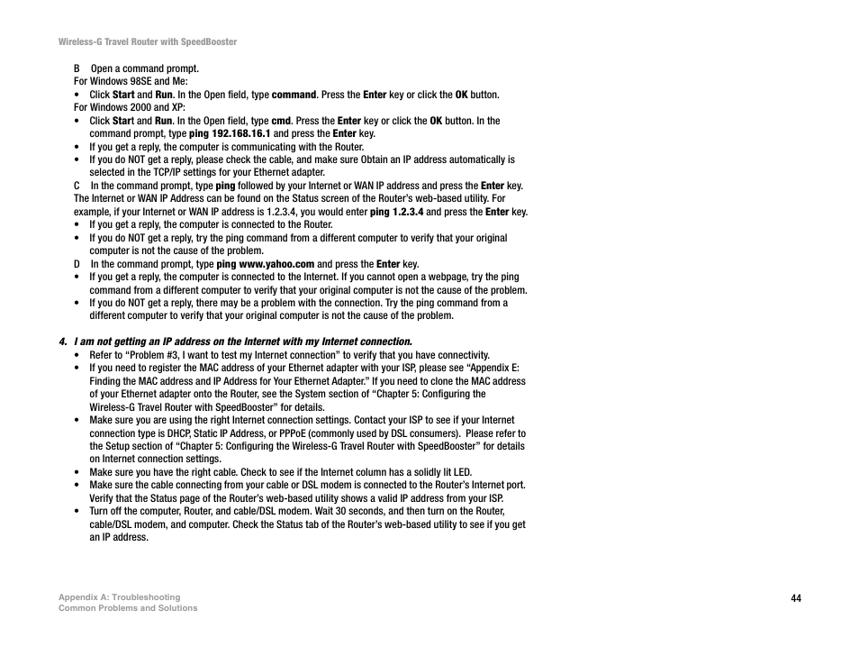 Linksys WTR54GS User Manual | Page 50 / 86