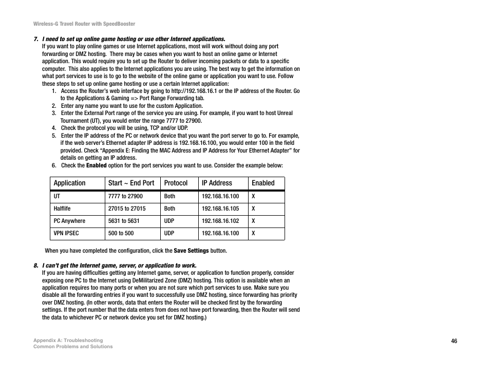 Linksys WTR54GS User Manual | Page 52 / 86