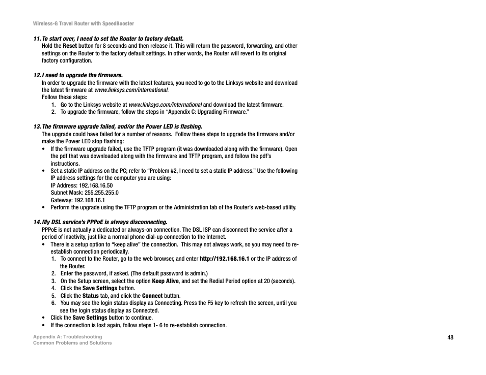 Linksys WTR54GS User Manual | Page 54 / 86