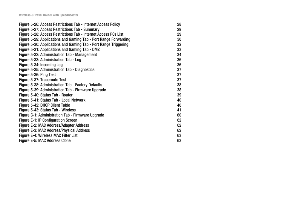 Linksys WTR54GS User Manual | Page 6 / 86