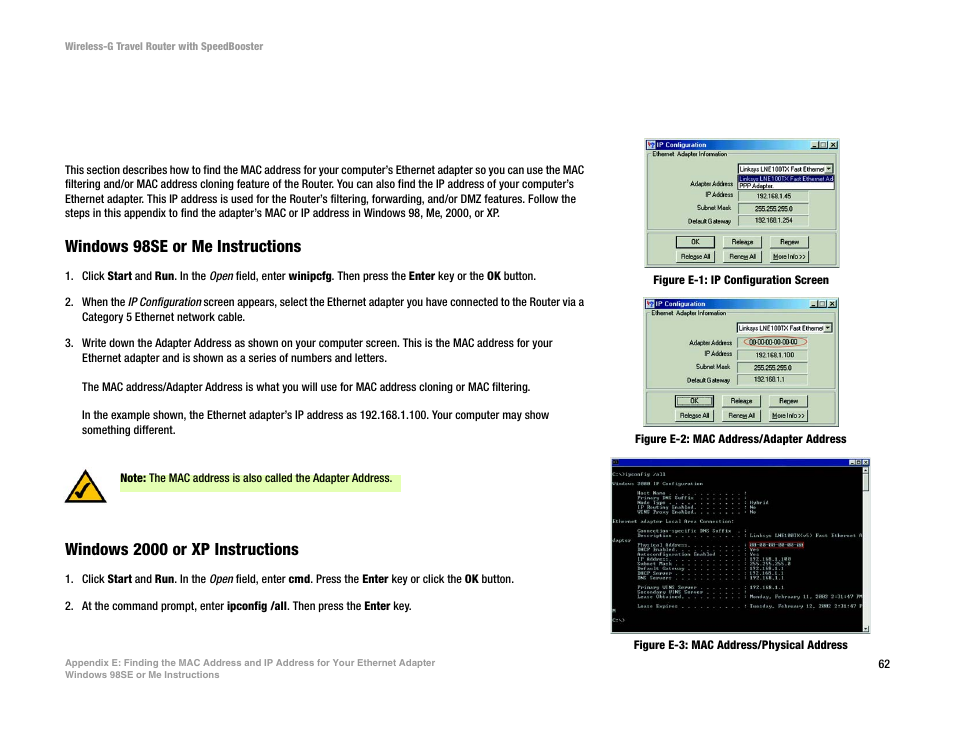 Linksys WTR54GS User Manual | Page 68 / 86