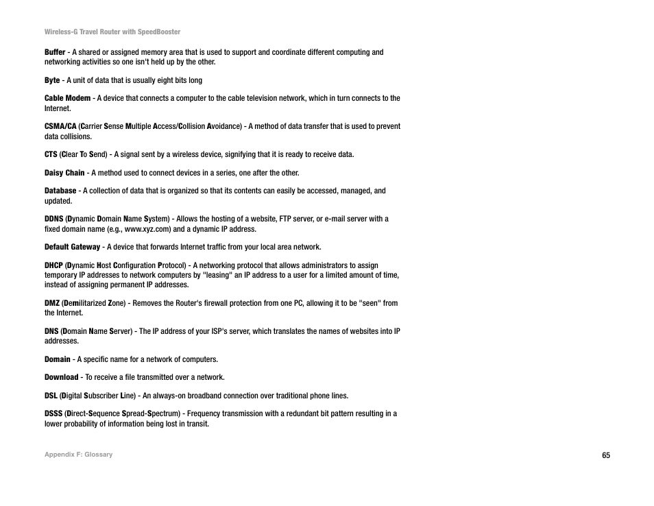 Linksys WTR54GS User Manual | Page 71 / 86