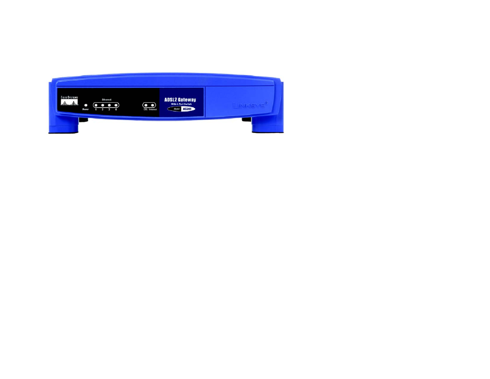 The front panel | Linksys AG241 User Manual | Page 15 / 80