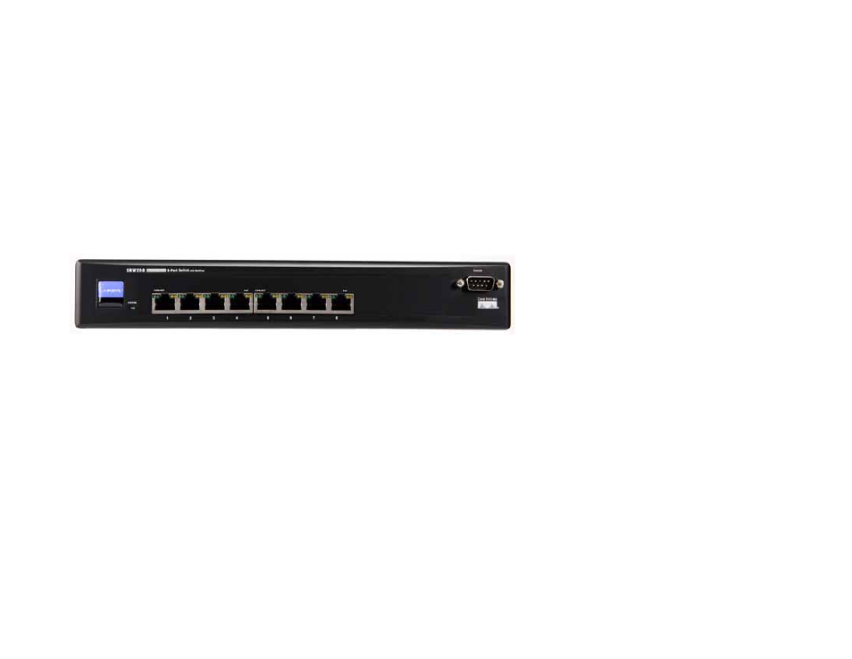 Chapter 2: getting to know the switch | Linksys SRW208 User Manual | Page 15 / 142
