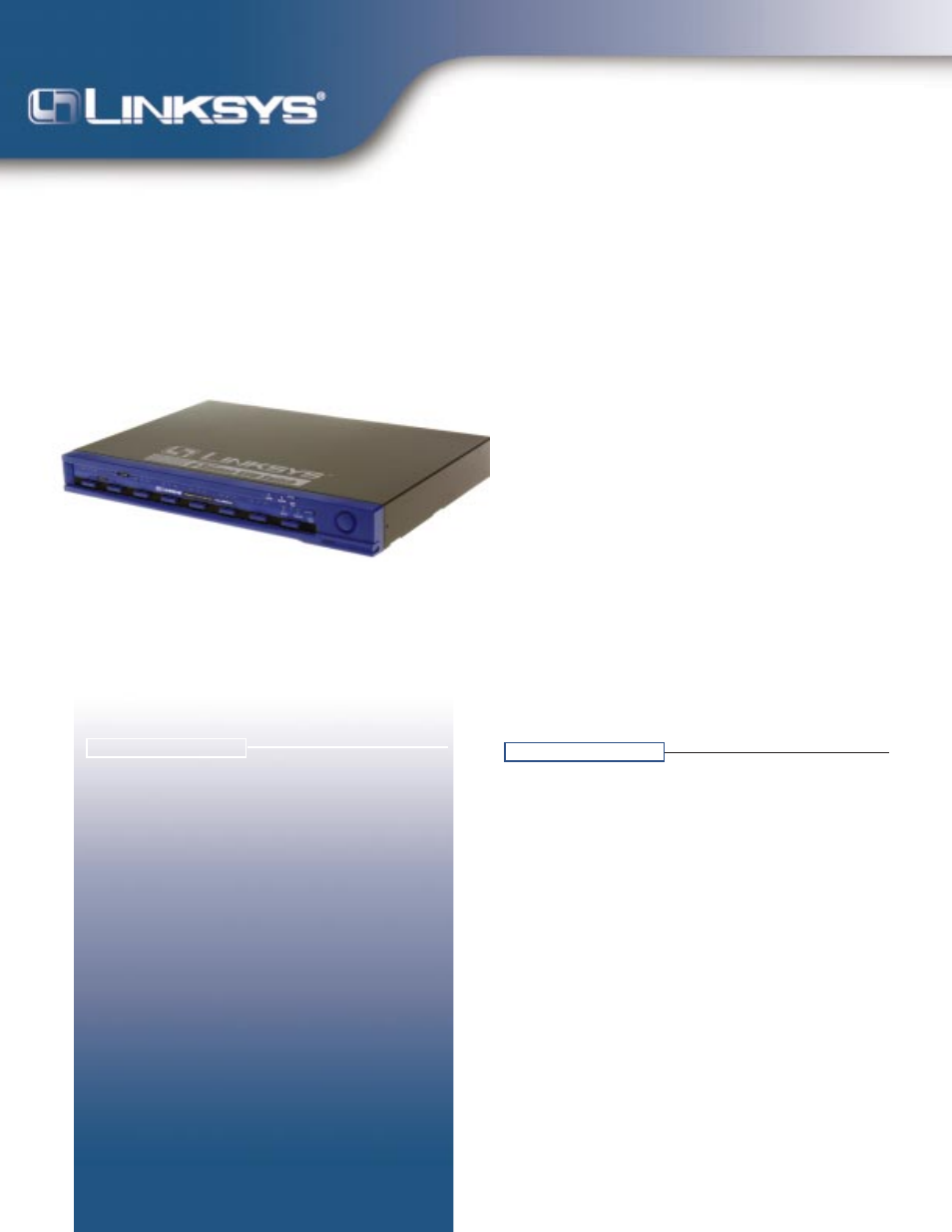 Linksys SVPPS10 User Manual | 2 pages