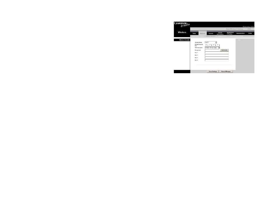 Figure 5-16: wep | Linksys HG200 User Manual | Page 31 / 90