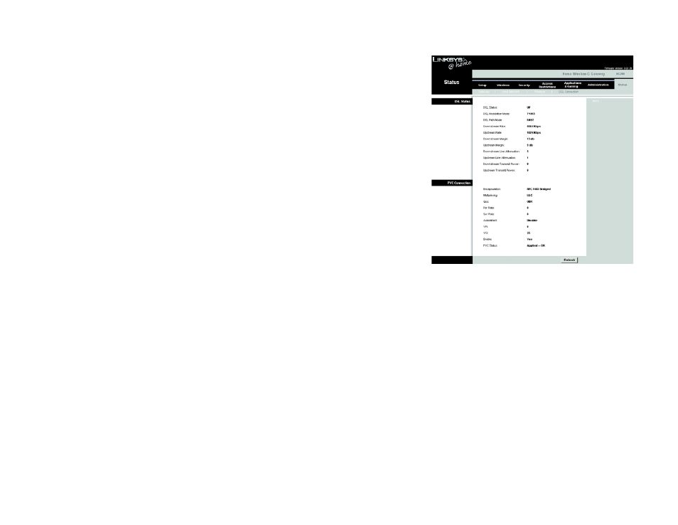 Figure 5-47: dsl connection | Linksys HG200 User Manual | Page 52 / 90