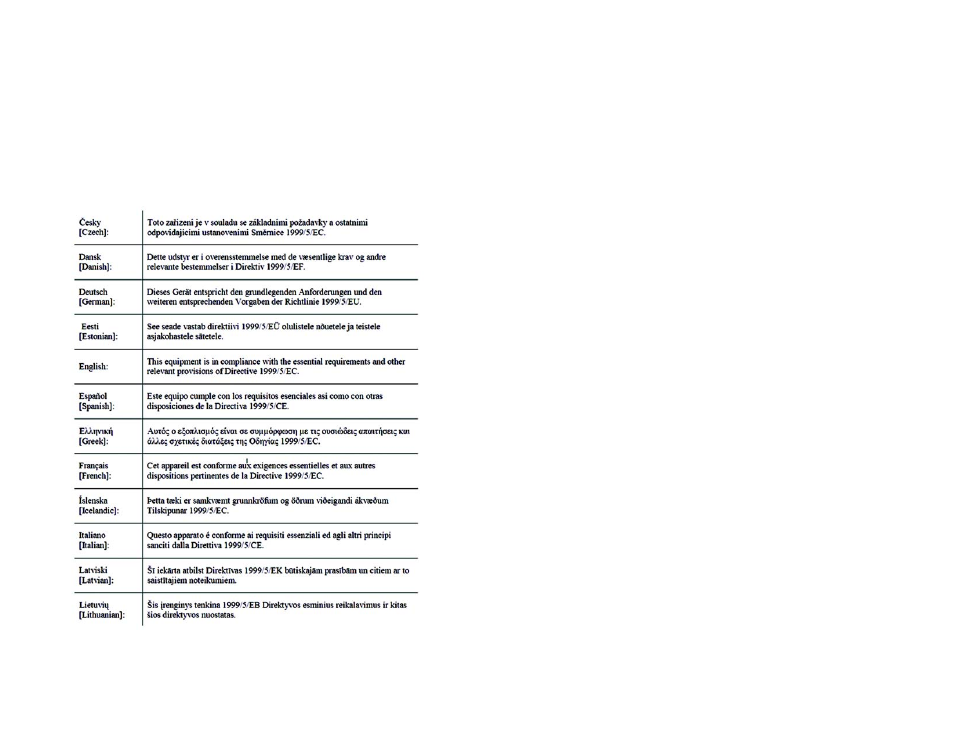 Appendix f: regulatory information | Linksys HG200 User Manual | Page 81 / 90