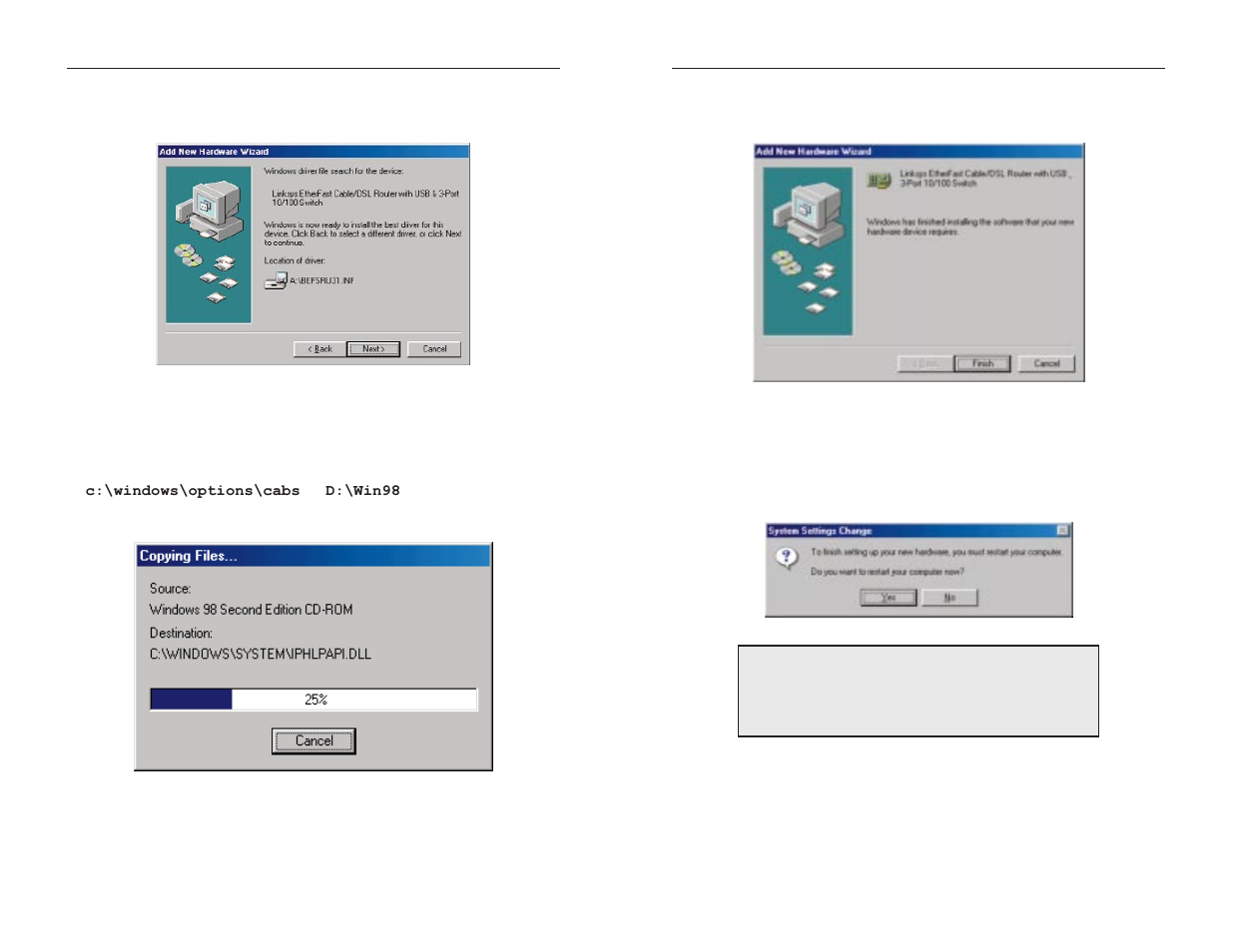 Linksys EtherFast BEFSR11 User Manual | Page 15 / 45
