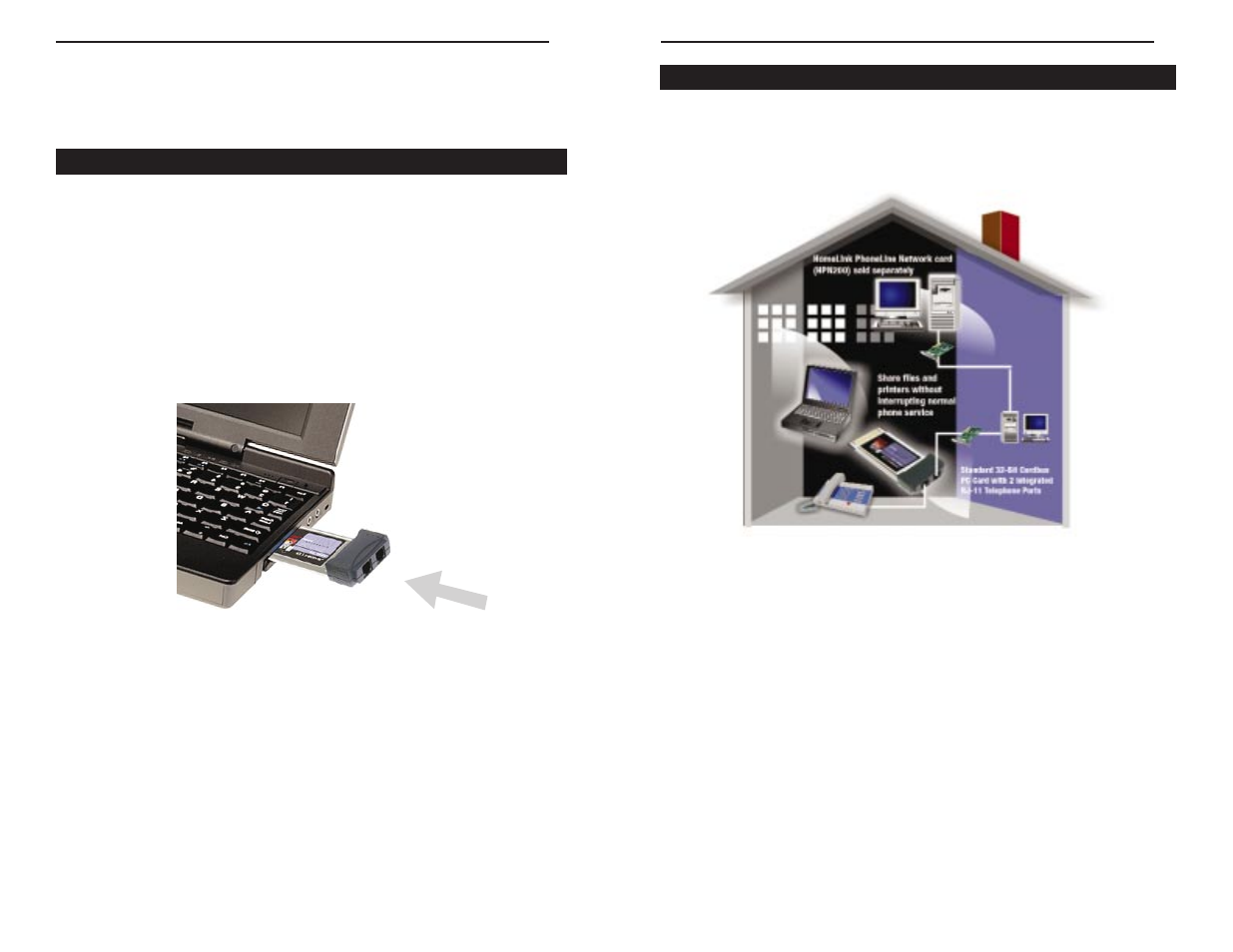 Installing the phoneline 10m integrated pc card | Linksys PCM200HA User Manual | Page 5 / 20