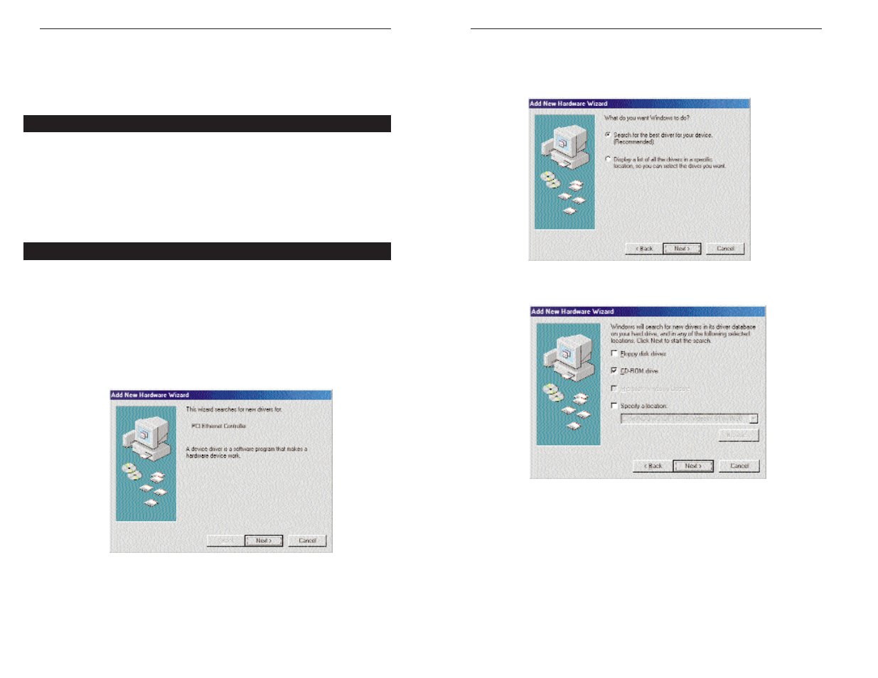 Windows 98 and me installation & setup | Linksys PCM200HA User Manual | Page 6 / 20