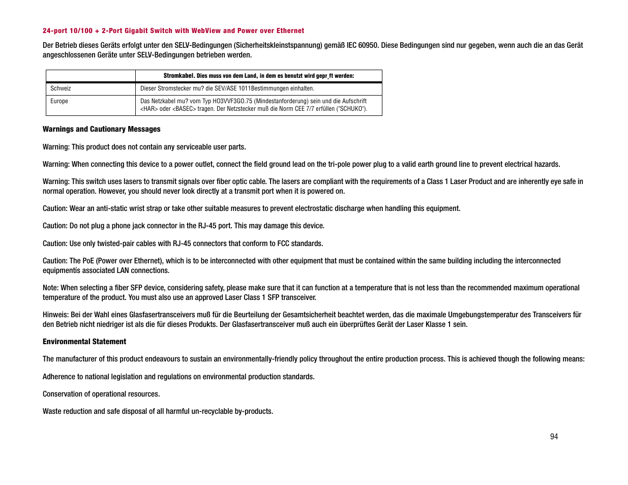 Linksys SRW224P User Manual | Page 102 / 104