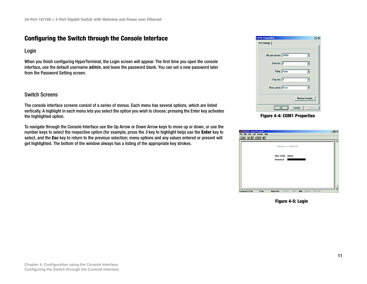 Linksys SRW224P User Manual | Page 19 / 104