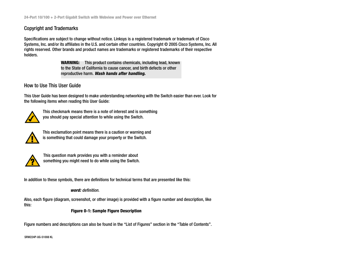 Linksys SRW224P User Manual | Page 2 / 104