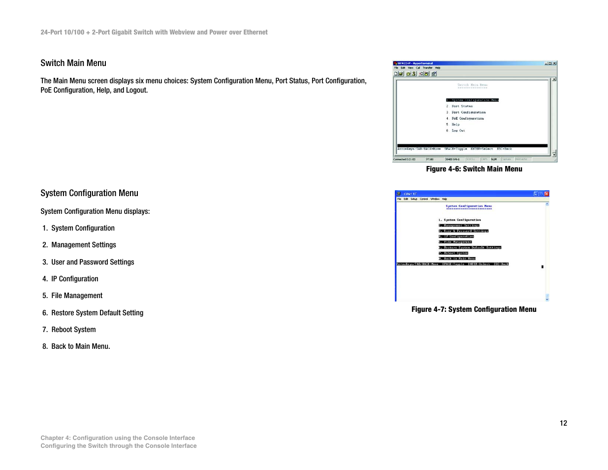 Linksys SRW224P User Manual | Page 20 / 104