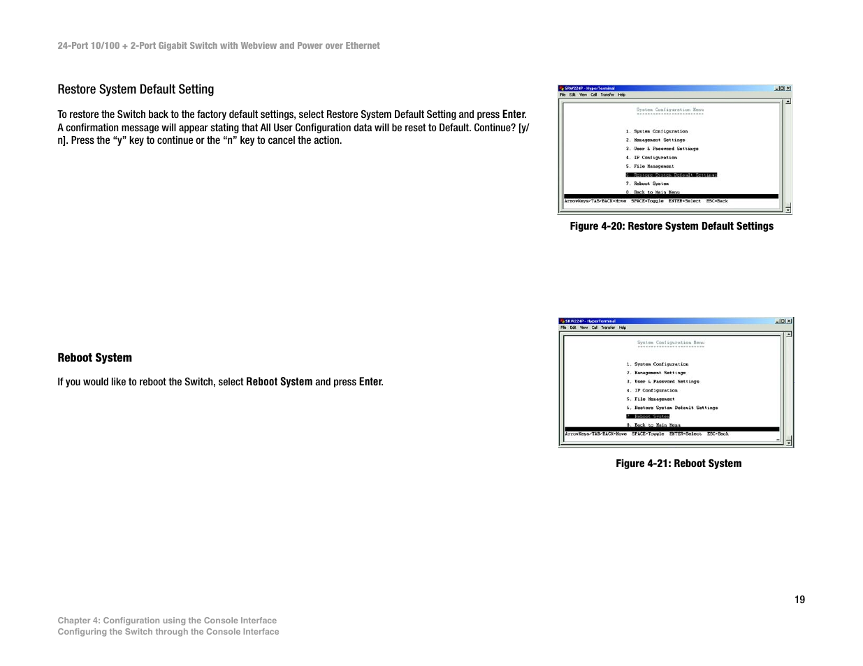 Linksys SRW224P User Manual | Page 27 / 104