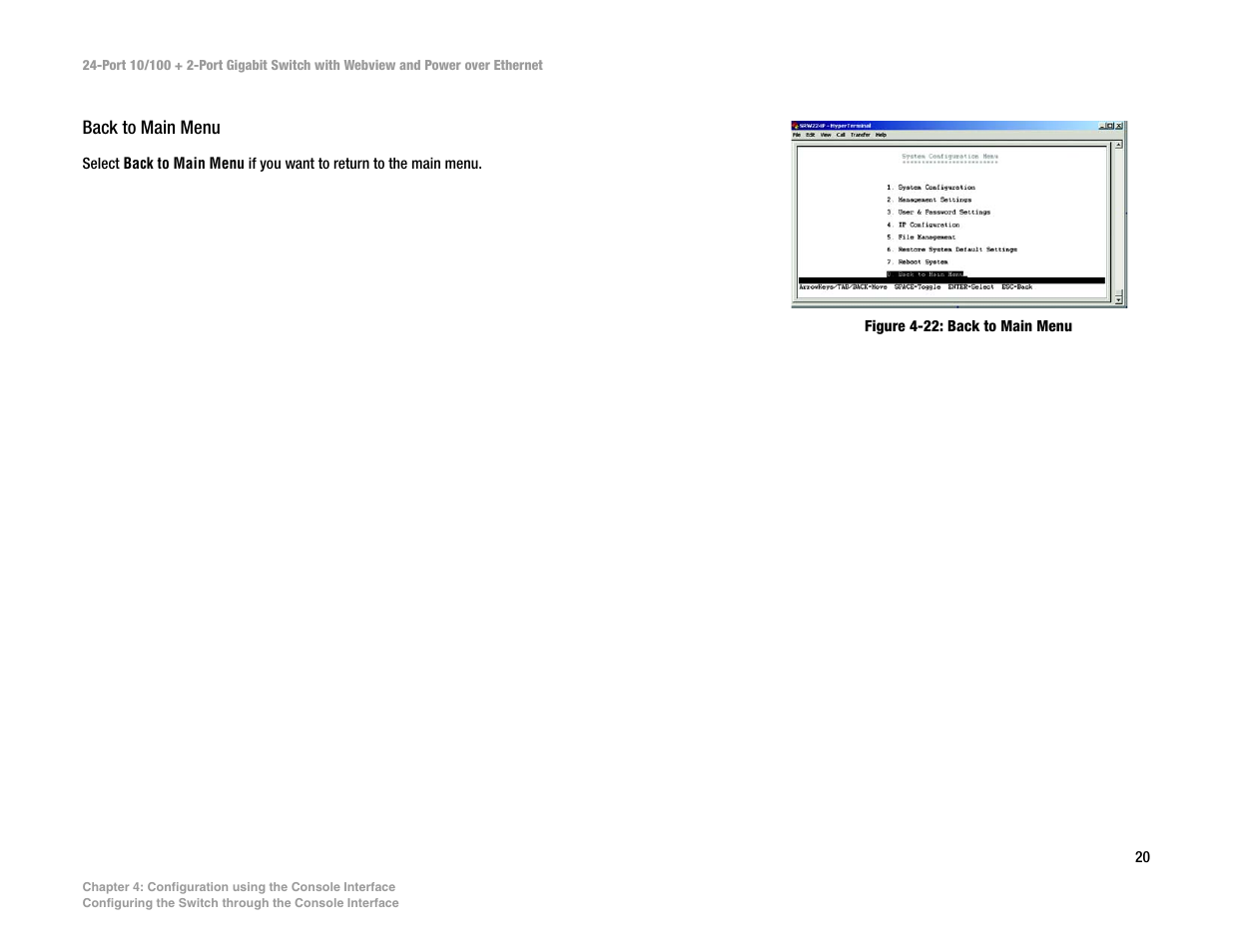 Linksys SRW224P User Manual | Page 28 / 104