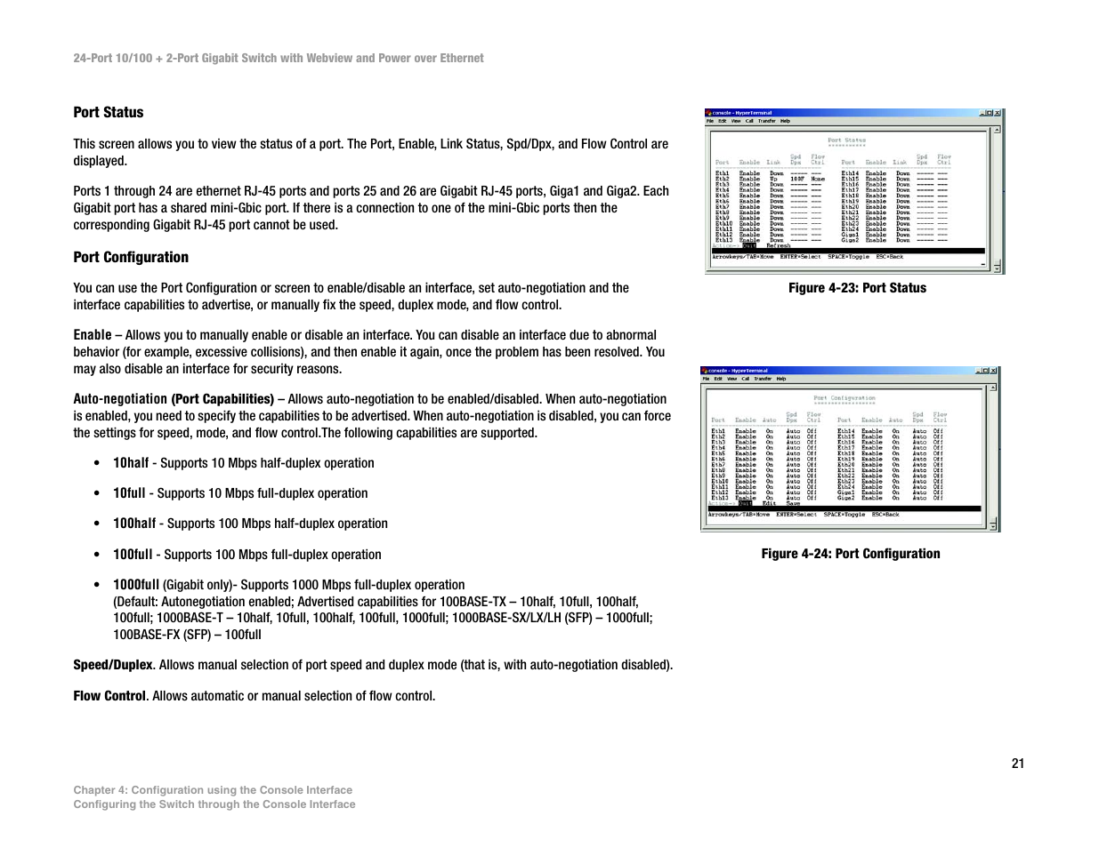 Linksys SRW224P User Manual | Page 29 / 104
