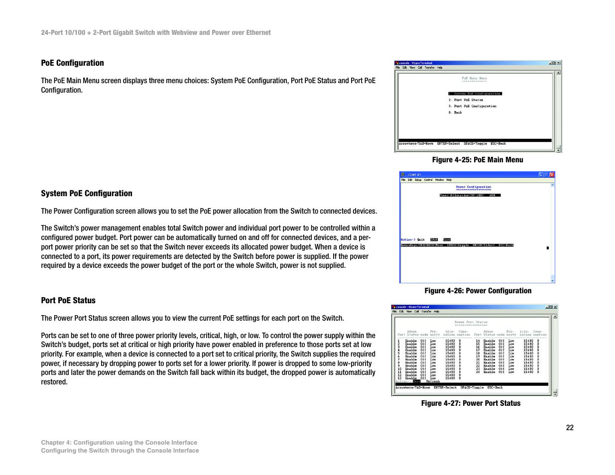 Linksys SRW224P User Manual | Page 30 / 104