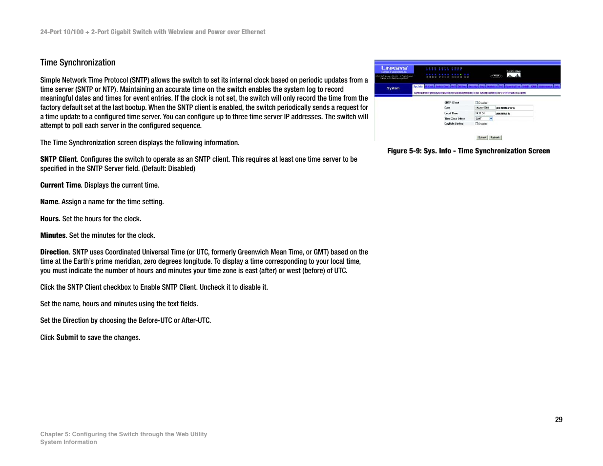 Linksys SRW224P User Manual | Page 37 / 104