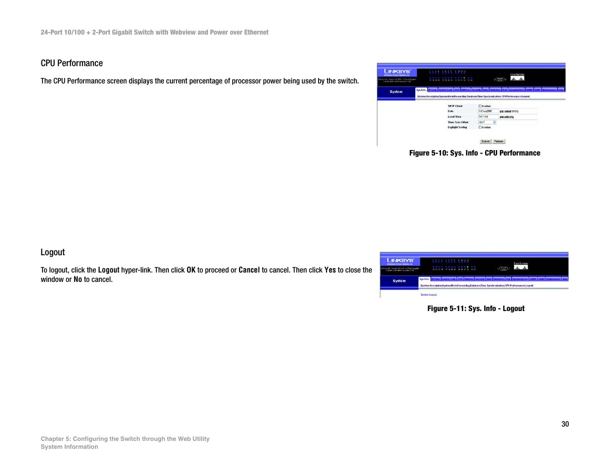 Linksys SRW224P User Manual | Page 38 / 104
