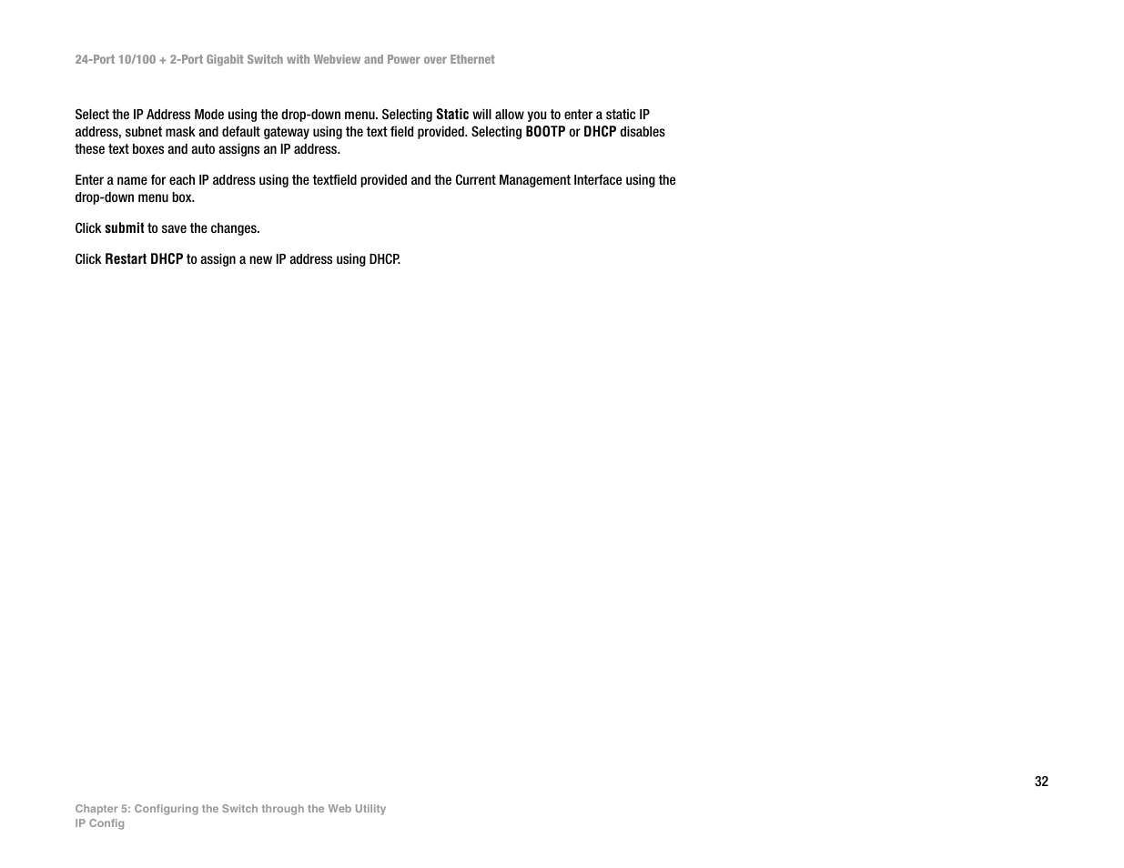 Linksys SRW224P User Manual | Page 40 / 104