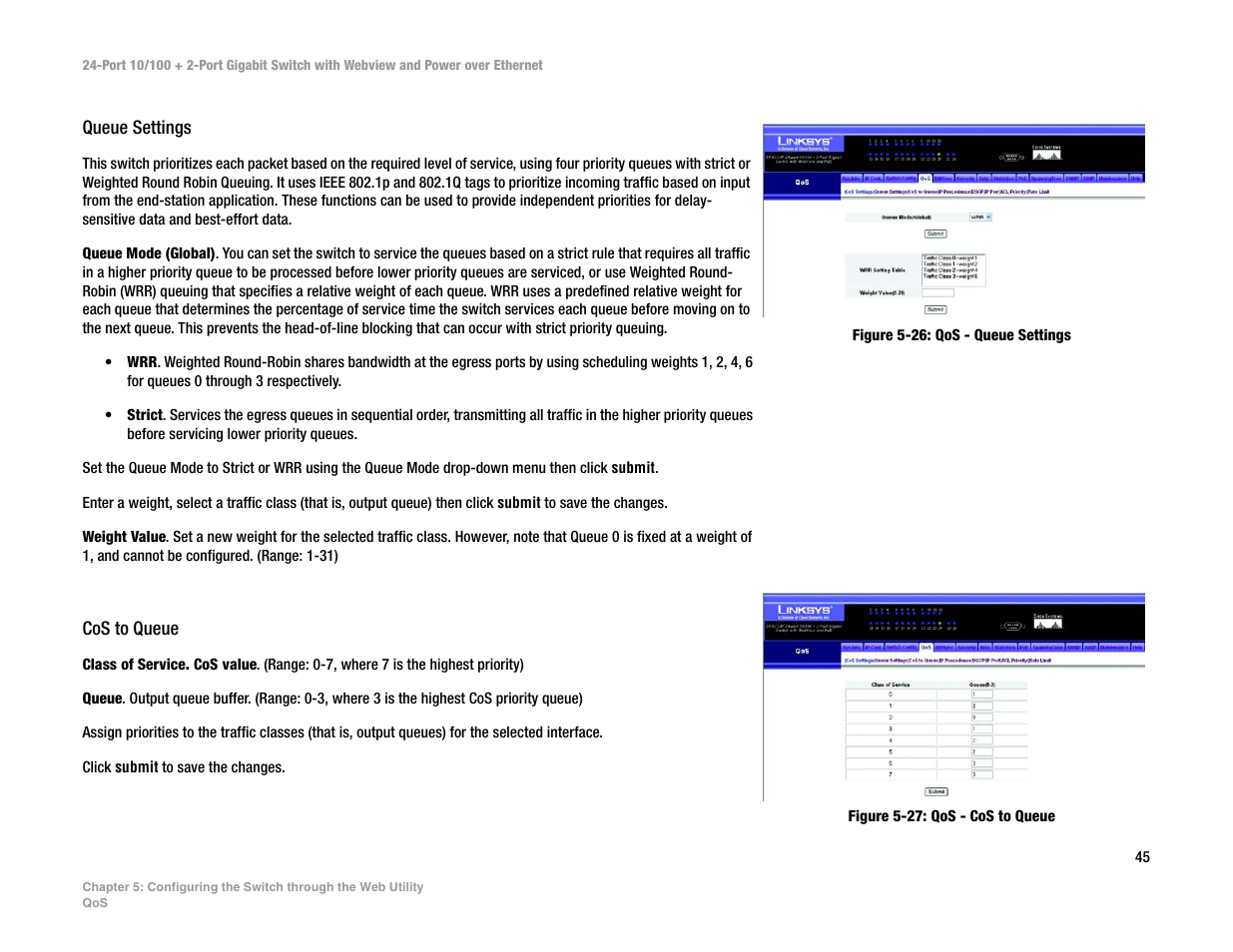 Linksys SRW224P User Manual | Page 53 / 104
