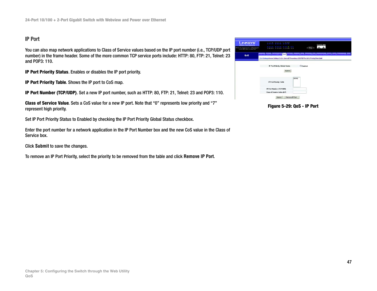 Linksys SRW224P User Manual | Page 55 / 104