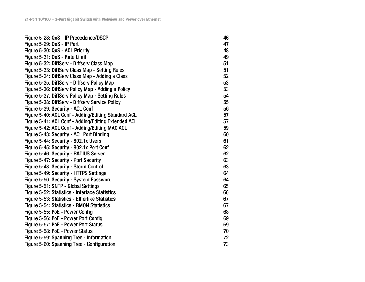 Linksys SRW224P User Manual | Page 7 / 104
