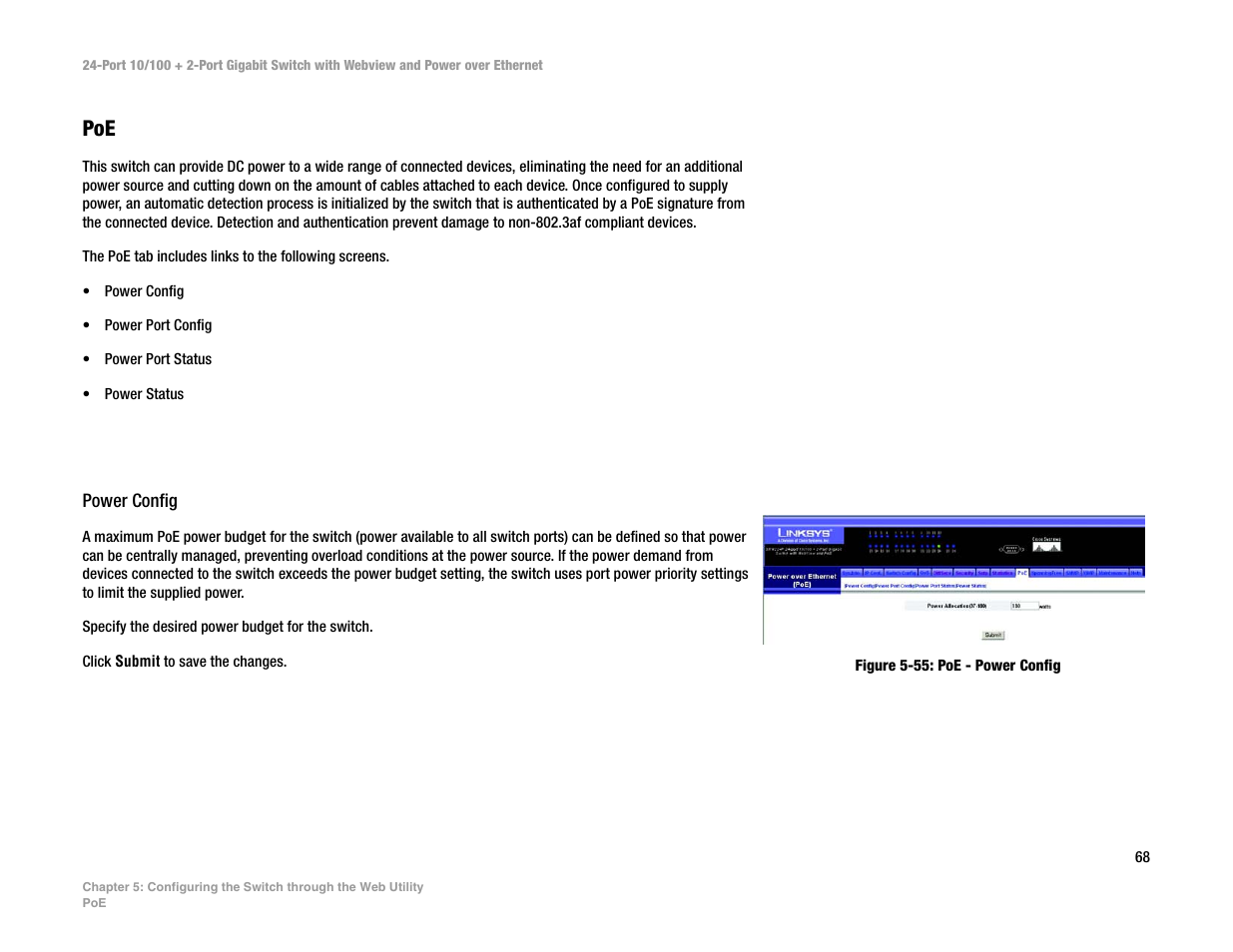 Linksys SRW224P User Manual | Page 76 / 104
