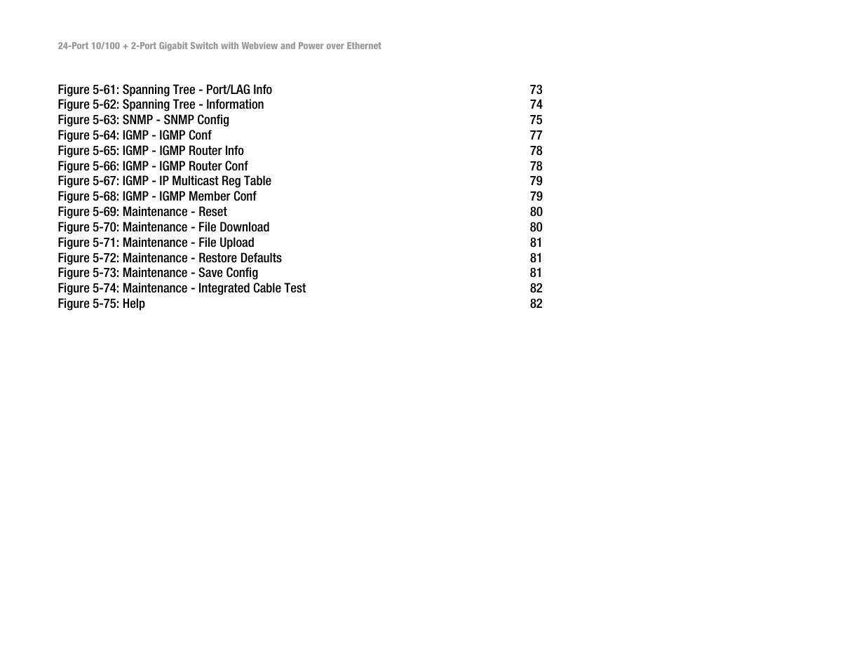 Linksys SRW224P User Manual | Page 8 / 104
