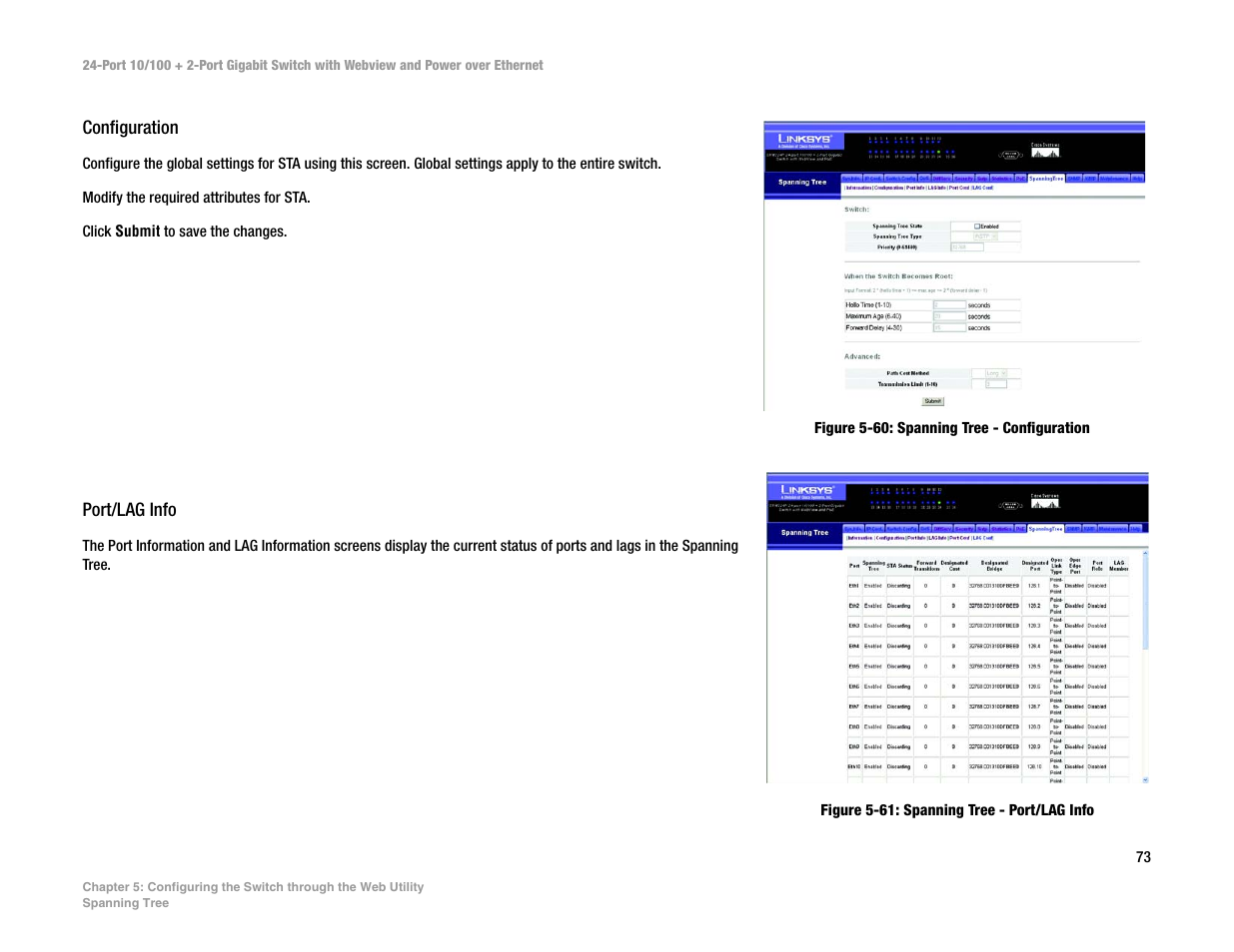 Linksys SRW224P User Manual | Page 81 / 104