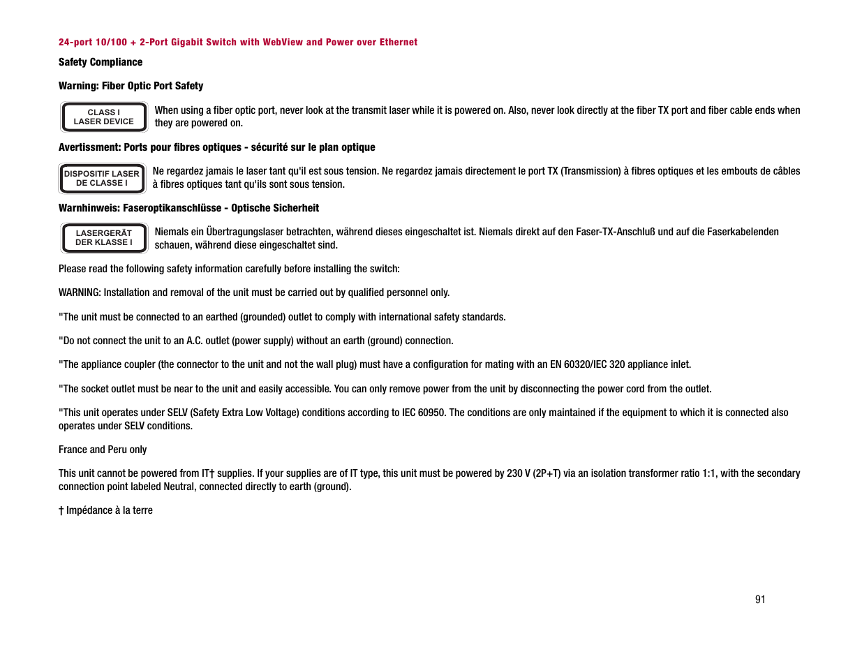 Linksys SRW224P User Manual | Page 99 / 104