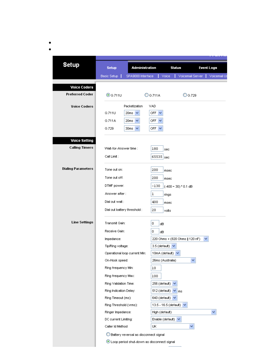 Linksys Tribox SPA400 User Manual | Page 5 / 8