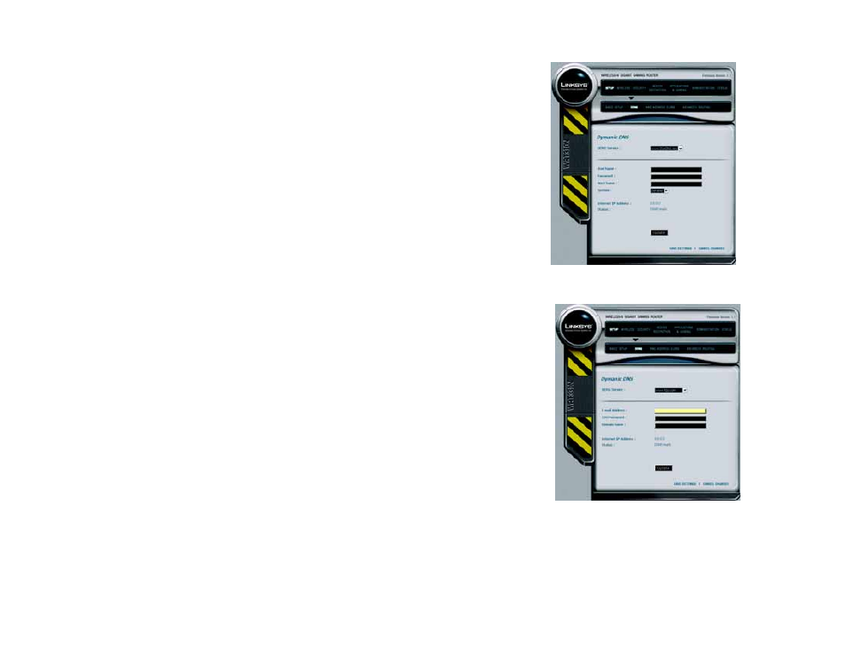 The setup tab - dynamic dns | Linksys CISCO SYSTEMS WRT330N User Manual | Page 26 / 92