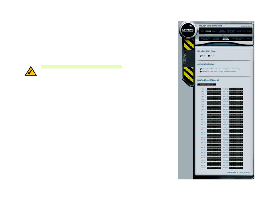 For the router’s web-based utility | Linksys CISCO SYSTEMS WRT330N User Manual | Page 76 / 92