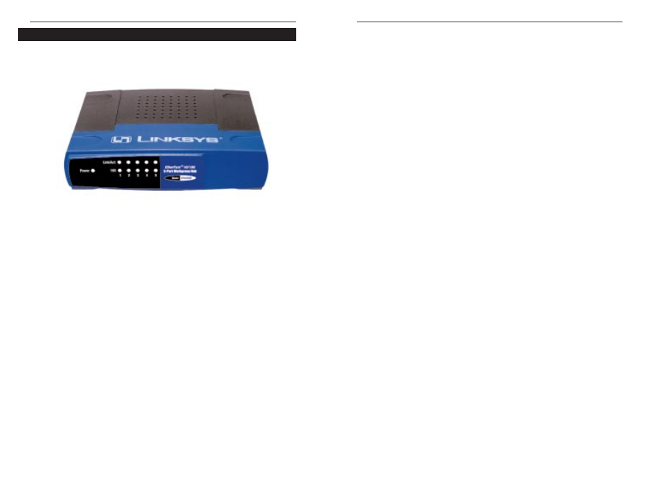 Linksys EtherFast FENSK05 v2 User Manual | Page 5 / 39