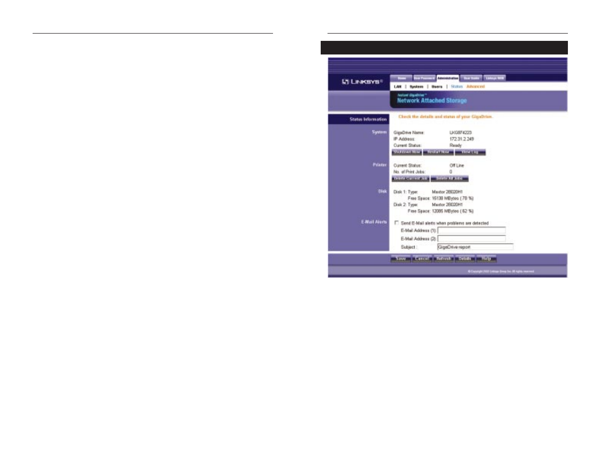 Linksys EFG80 User Manual | Page 15 / 23