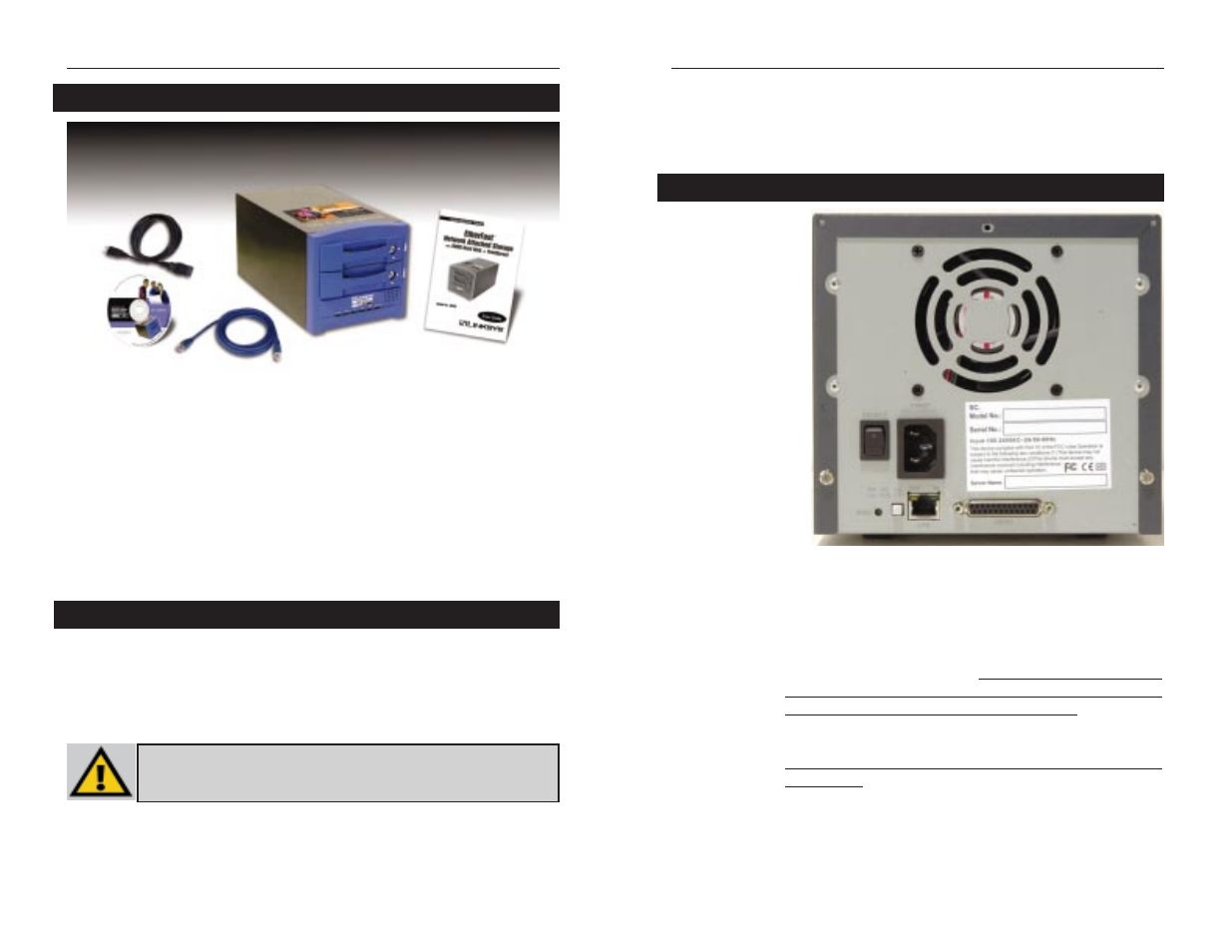 Chapter 2: getting to know the instant gigadrive | Linksys EFG80 User Manual | Page 4 / 23