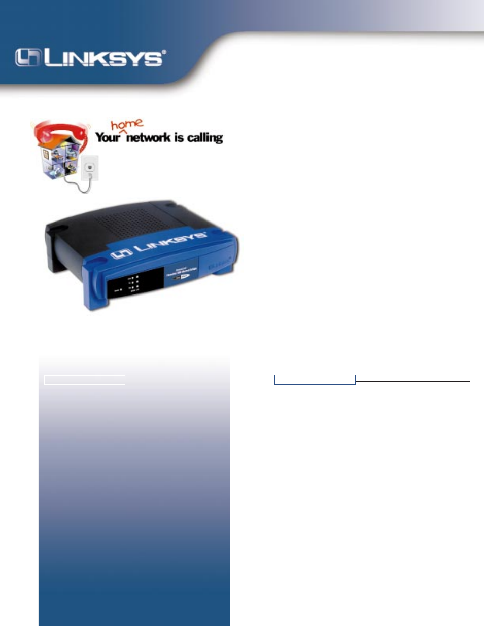 Linksys HomeLink HPB200 User Manual | 2 pages