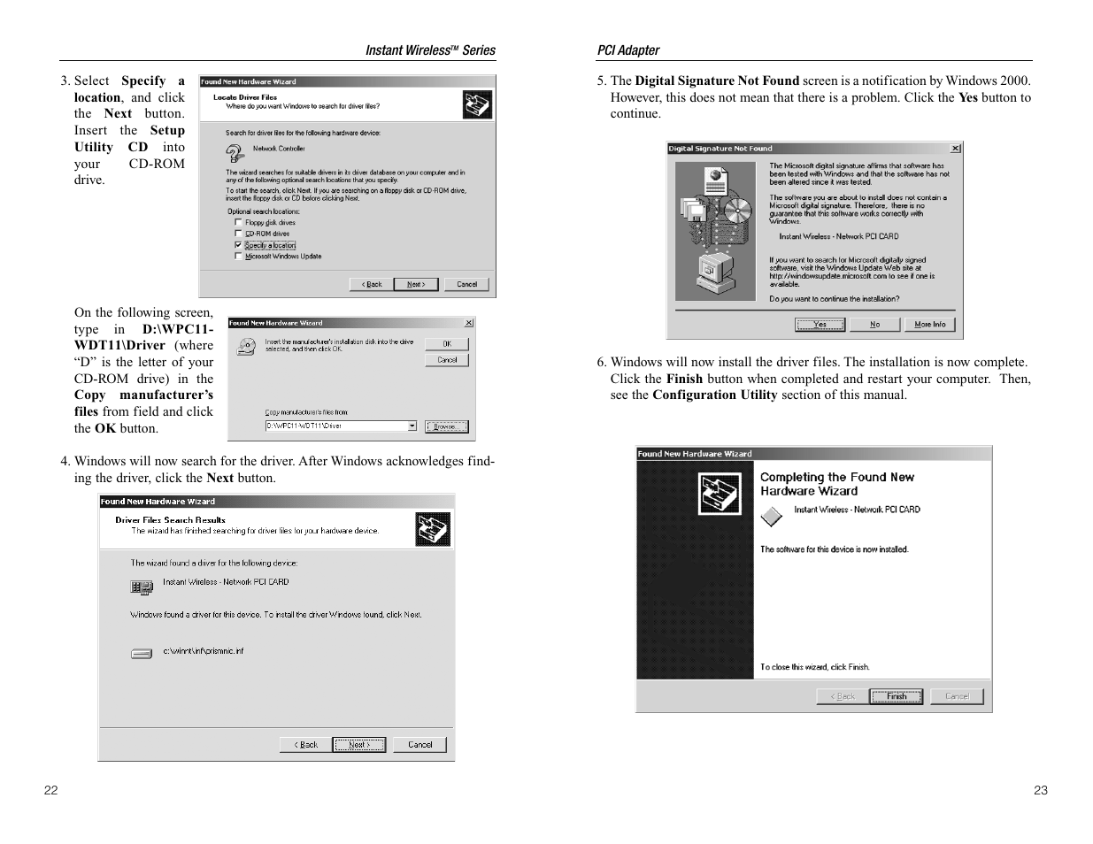 Linksys WDT11 User Manual | Page 15 / 36