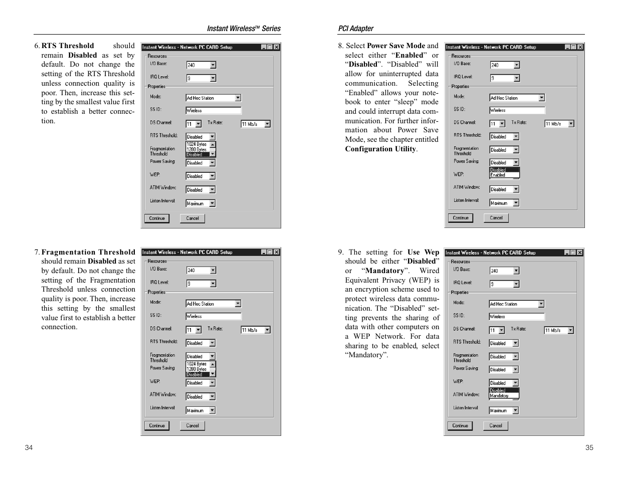 Linksys WDT11 User Manual | Page 21 / 36