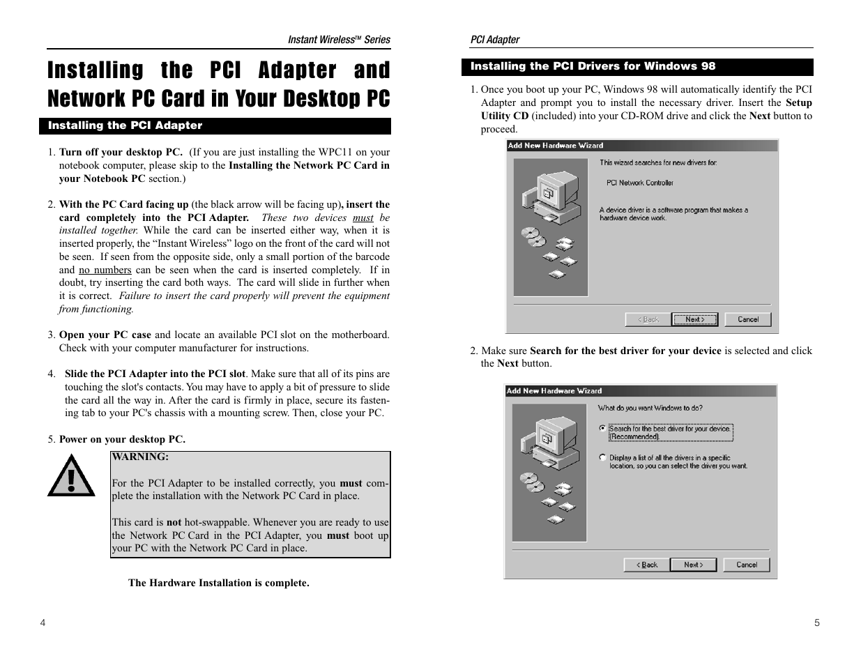 Linksys WDT11 User Manual | Page 6 / 36