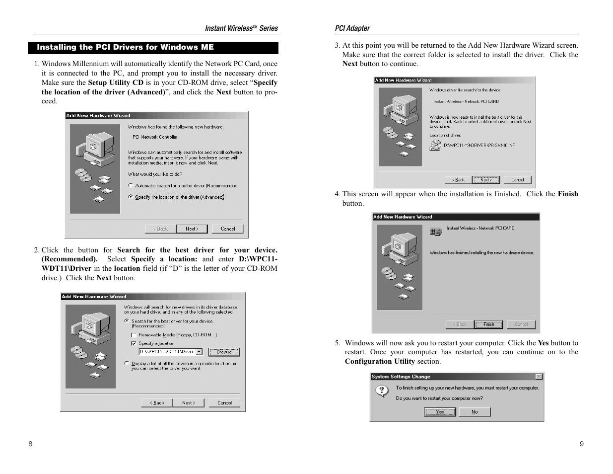 Linksys WDT11 User Manual | Page 8 / 36