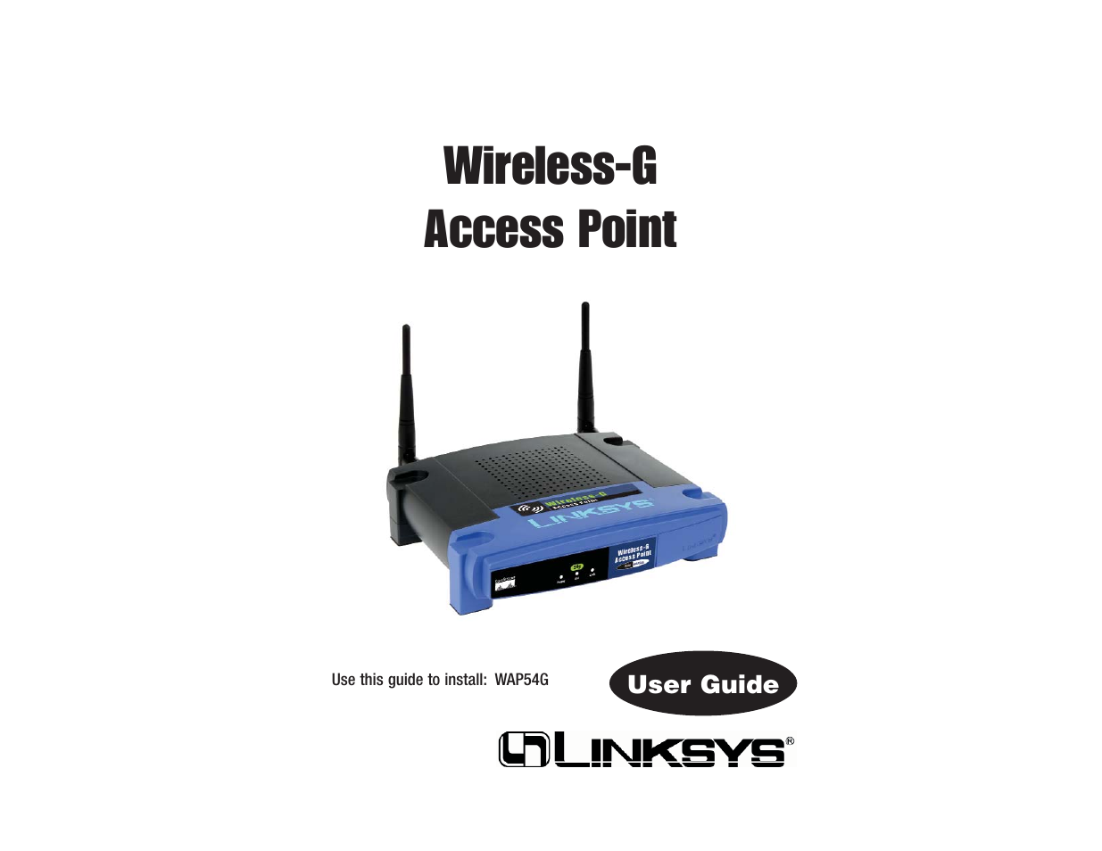 Linksys WAP54G User Manual | 30 pages