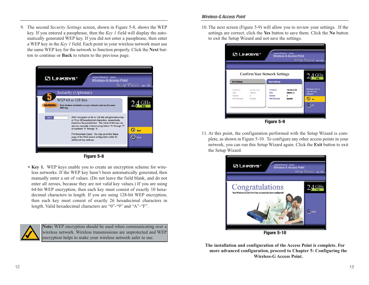 Linksys WAP54G User Manual | Page 10 / 30